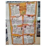 Vtg Welch Recipes Tea Towel