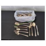 Vtg Holmes & Edwards Silver-Plated Flatware