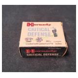 Hornady Critical Defense 40S&W, 165gr FTX, 20ct