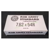 Red Army Standard 7.62x54R, 148gr FMJ, 20ct