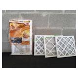 (1) 12x20x1 & (3) 12x12x1 Air Filters