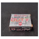 Hornady Critical Duty 40S&W, 140gr FlexLock, 20ct