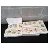 Ashton Drake Heirloom Ornaments Angels, 3pc