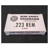 Red Army Standard .223Rem 55gr FMJ, 20ct