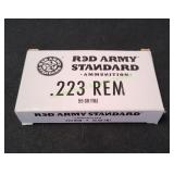 Red Army Standard .223Rem 55gr FMJ, 20ct