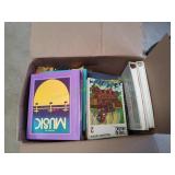 Box of Vtg Teacher Edition Music Books & More