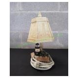 Vtg Lighthouse Shore Lamp w/ Shade