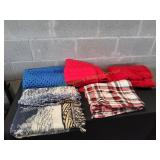 Lot of Crochet Blankets & Throw Blankets