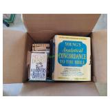 Box of Hardback, Paperback Books & More