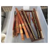 Vtg Wooden Xylophone Bars
