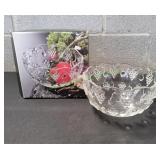 Wine Country Clear Glass Serving Bowl