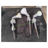 (3) Outdoor Floodlight Stakes