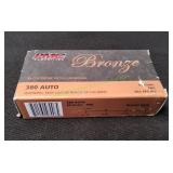 PMC Bronze 380Auto 90gr FMJ, 50ct