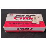 PMC Ammunition 40SW 165gr FMJ/FP, 50ct