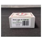 Underwood Ammo HP 9mm Luger +P, 115gr, 20ct