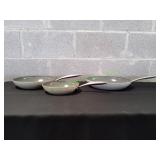 T-fal Ceramic Non-Stick Frypan Set, 3pc