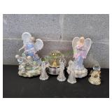 Vtg Angel Musical Figurines & More