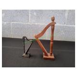Mini Harp Dï¿½cor w/ Harp Pencil Sharpener