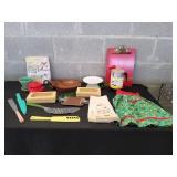 Wood Butter Molds, Tea Towels, Utensils & More