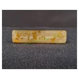 Vtg Gold Flake Tie Bar