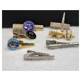 Lot of Vtg Tie Bars & Pins