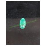 Vtg Malachite Oval Shaped Cabochon Gemstone
