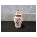 Hand Painted Jar w/ Lid