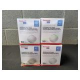 (4) Honeywell Disposable Dusk Mask, 50ct