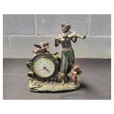 Vtg Crosa Quartz Mantle Clock