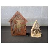 (2) Nativity Scenes