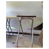 Vtg Folding Side Table
