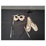 Ceramic Mask & Ballet Slippers Wall Art