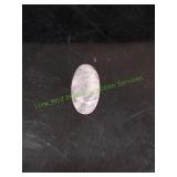 Vtg Rose Quartz Oval Shaped Cabochon Gemstone