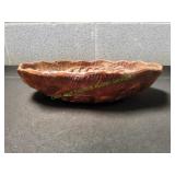 Vtg Multi Products 3D Faux Wood Resin Bowl