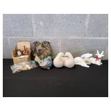 Collie Wall Plaque, Love Bird Sculpture & More