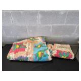 Vtg TMNT Twin Sheet Set