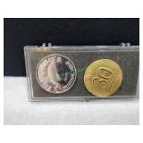 Ty Beanie & Johnny Lightning Coins