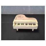 Vtg Hanslin Piano Alarm Clock
