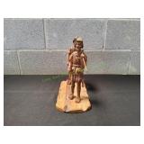 Hand Carved Joshua & Caleb Olive Wood Statue