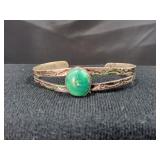 Navajo Sterling Silver Cuff Bracelet