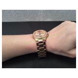 Scoop Quartz Watch, Rose Gold Color