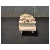 Vtg Lenwille China Ardalt Verithin Trinket Box