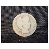 1909 Barber Half Dollar