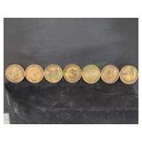 (7) Bronze Famous Medical Pioneers Metals