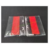 (2) 3x5 Thin Red Line American Flag, Firefighters