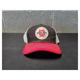 Black Rain Ordnance Ball Cap, Black, White & Red