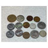 Vtg Canadian Coins