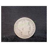 1899 Barber Half Dollar