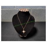 Vtg Sarah Coventry Moon Beam Pendant