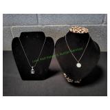 (1) Nativity Scene & (1) Praying Hands Pendants
